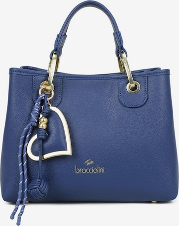 Borsa a mano 'Beth' di Braccialini in blu: frontale