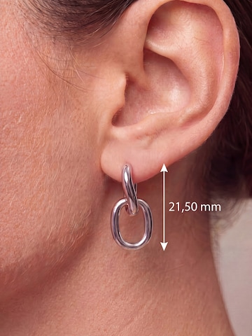 Jobo Earrings in Silver