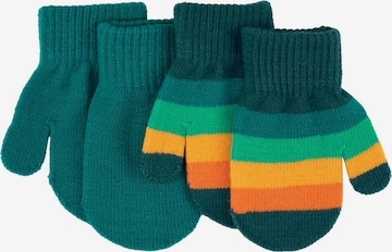 Villervalla Gloves in Green: front