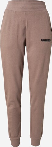 Pantalon de sport 'LEGACY' Hummel en marron : devant