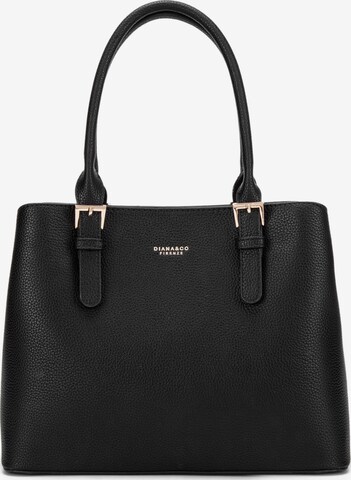 Borsa a mano di Diana&Co. in nero: frontale