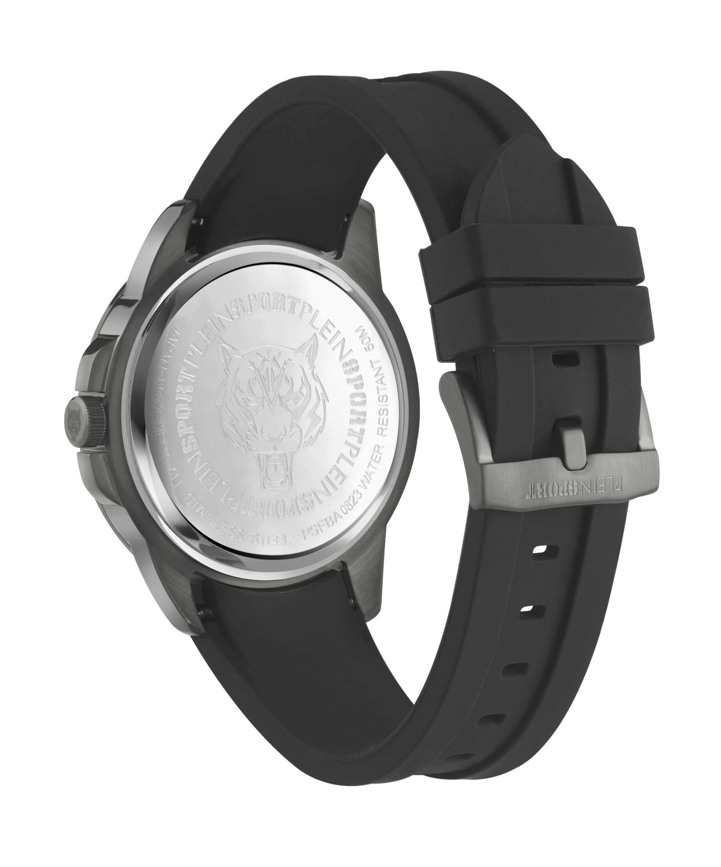 Plein Sport Analoog horloge ' TOUCHDOWN ' in Grijs