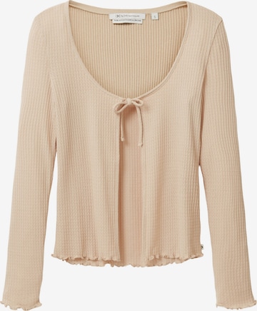 TOM TAILOR DENIM Bolero in Beige: predná strana