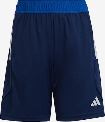 ADIDAS SPORTSWEAR Loosefit Sportshorts 'Tiro 23' in Blau: predná strana