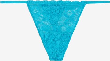 INTIMISSIMI Thong in Blue: front