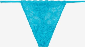 INTIMISSIMI Thong in Blue: front