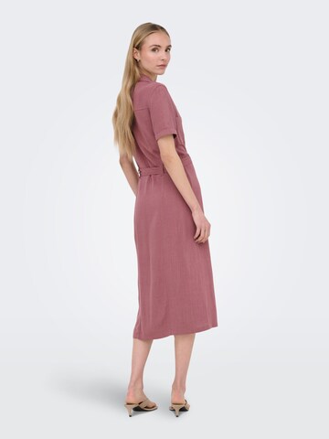 ONLY Shirt dress 'ONLSiesta' in Pink