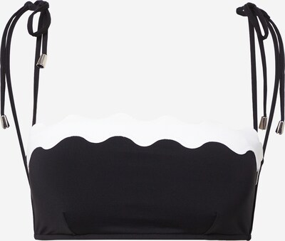 Seafolly Bikinitop in schwarz / weiß, Produktansicht