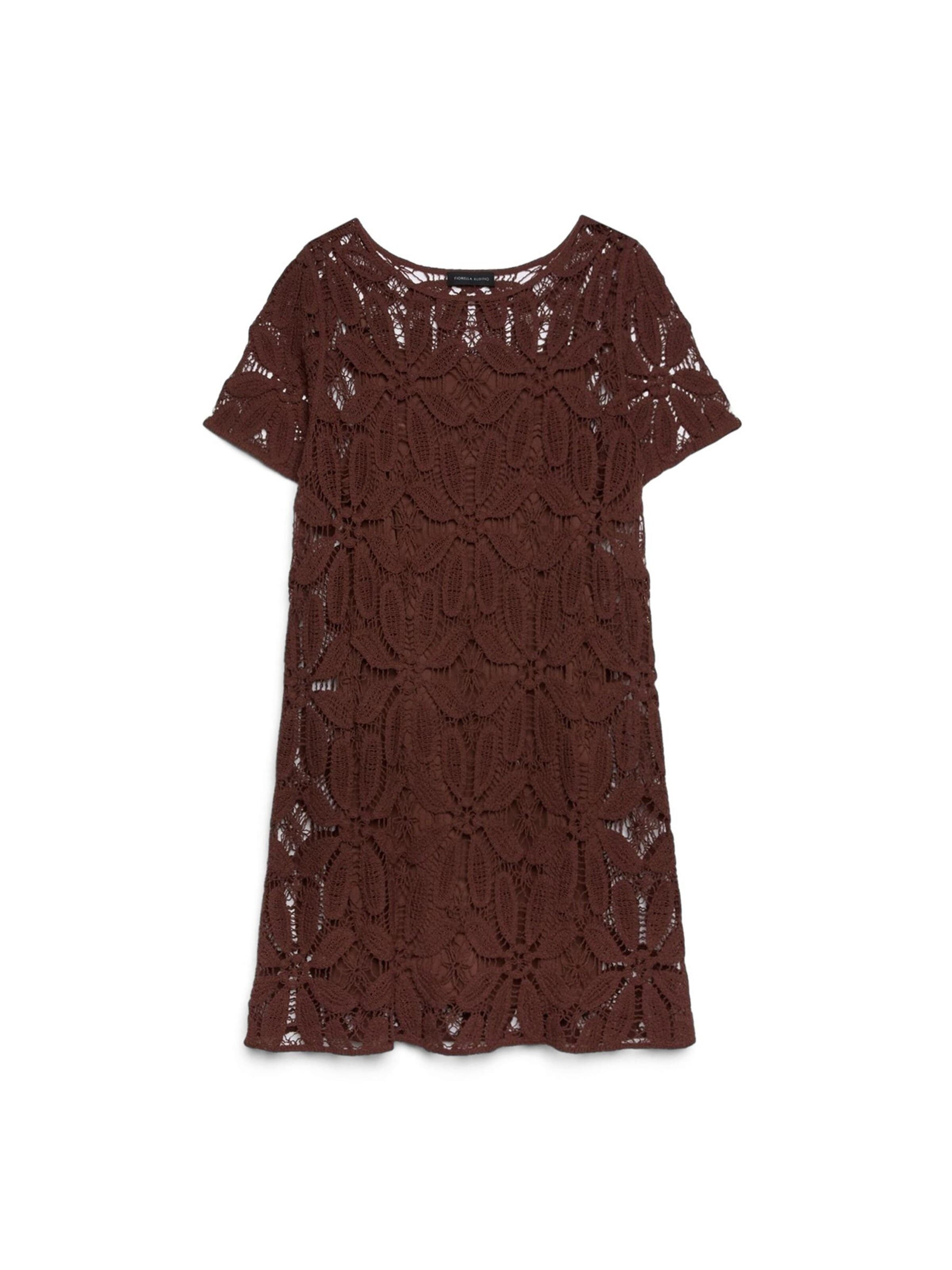 Robe Fiorella Rubino en marron : devant