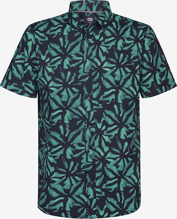 Petrol Industries Overhemd 'Noche' in Blauw: voorkant