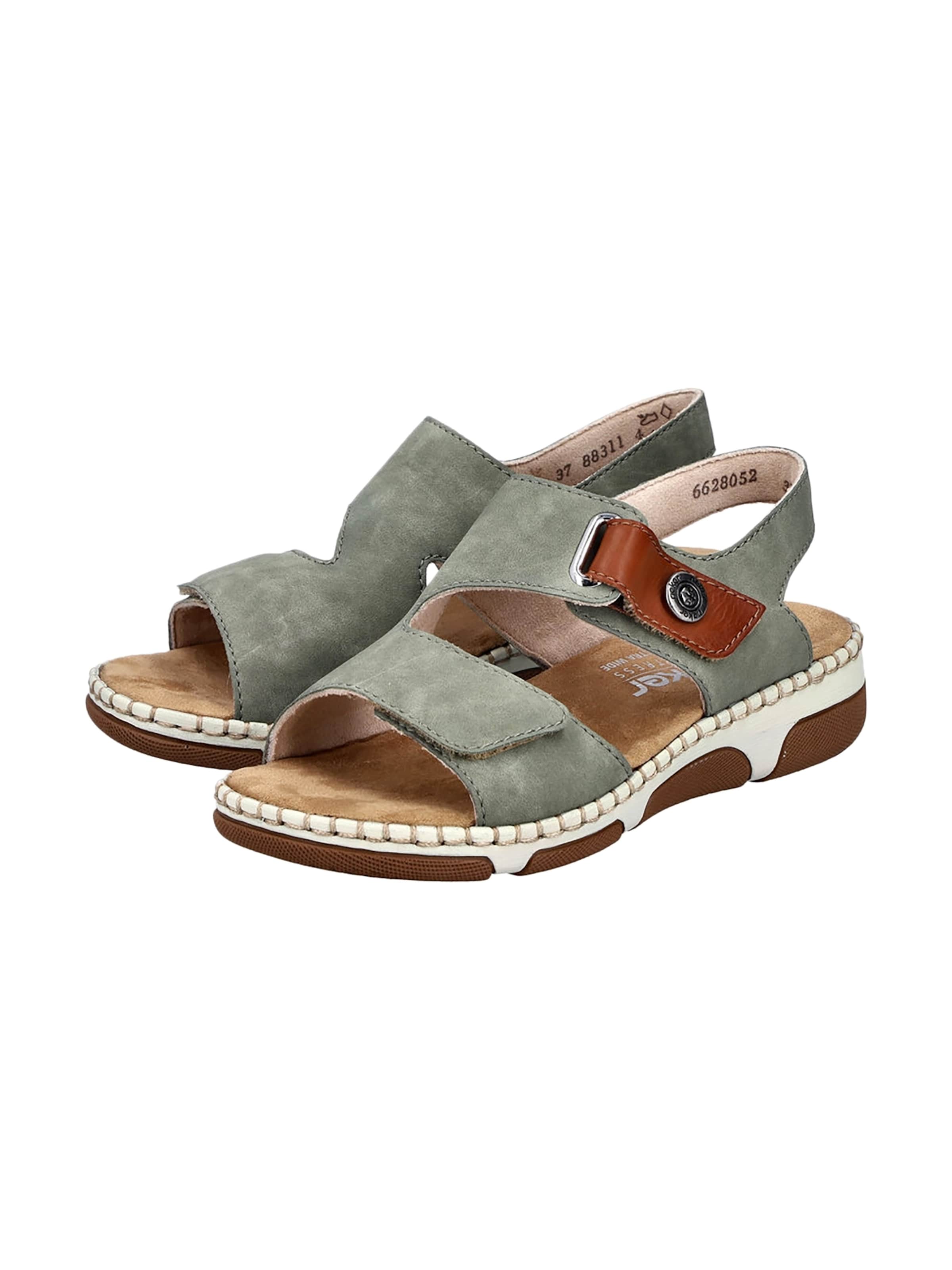 Sandales 'Rieker  66280' Rieker en vert