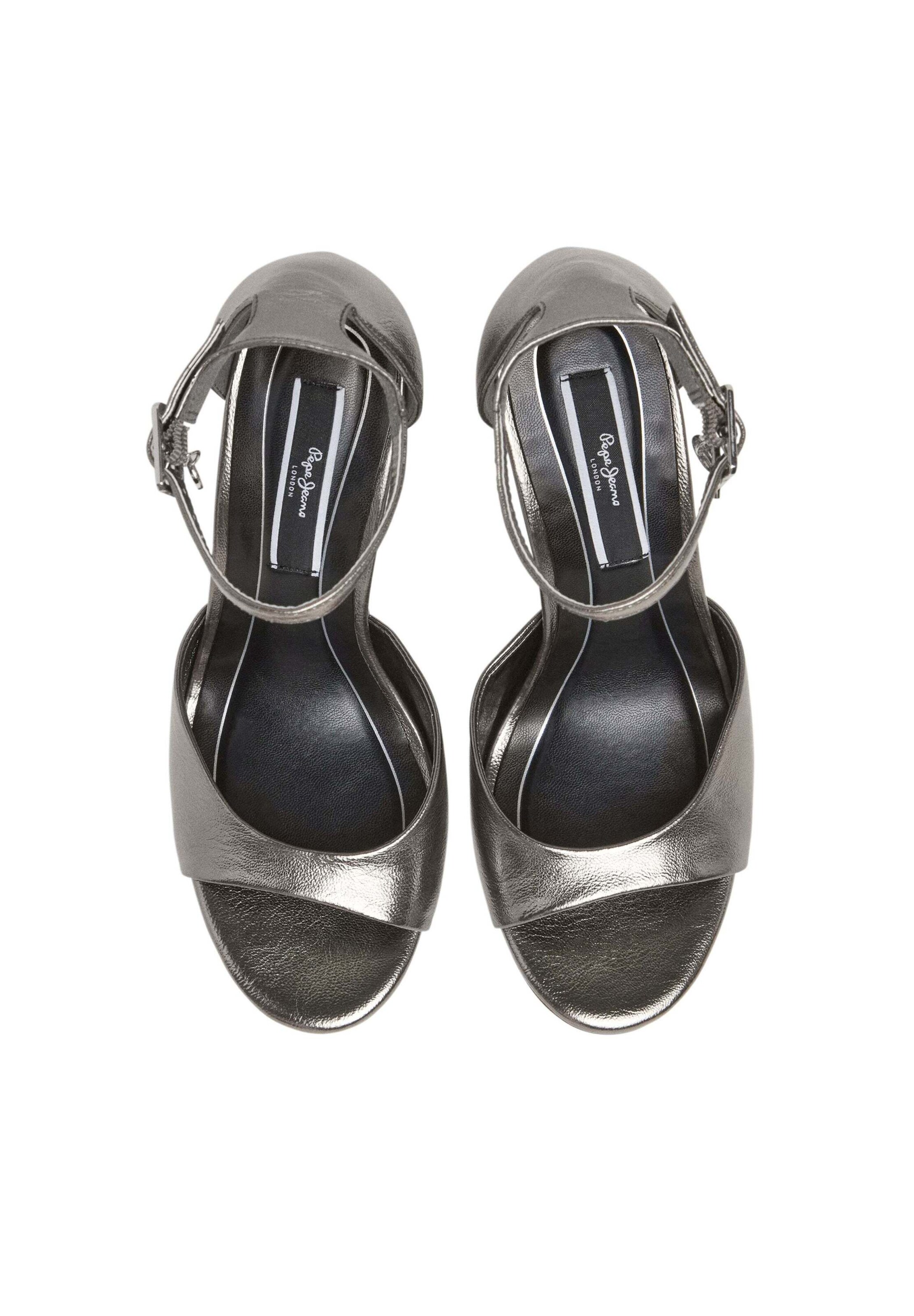 Pepe Jeans Sandale 'Cindy' in Silber