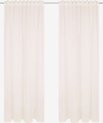 MY HOME Curtains & Drapes in Beige: front