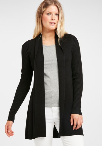 Fransa Knit cardigan 'FRZubasic' in Black: front
