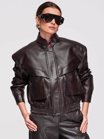Ombre Between-season jacket in Brown