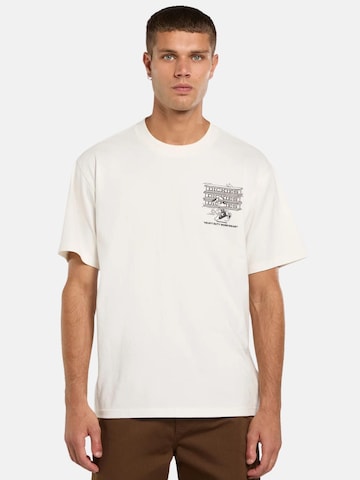 DICKIES T-shirt 'DICKIES LYNNDYL SS TEE T-SHIRT' i vit: framsida