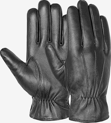 REUSCH Fingerhandschuhe in Schwarz: Vorderseite