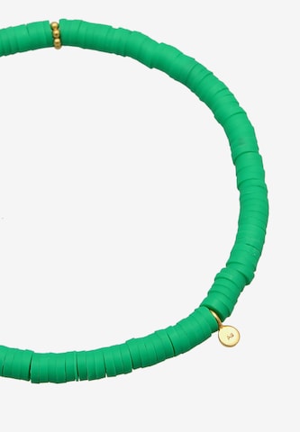 Bracelet 'Heishi' ELLI en vert