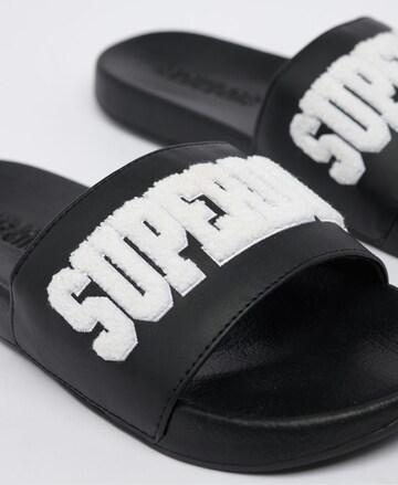 Superdry Pantolette in Schwarz