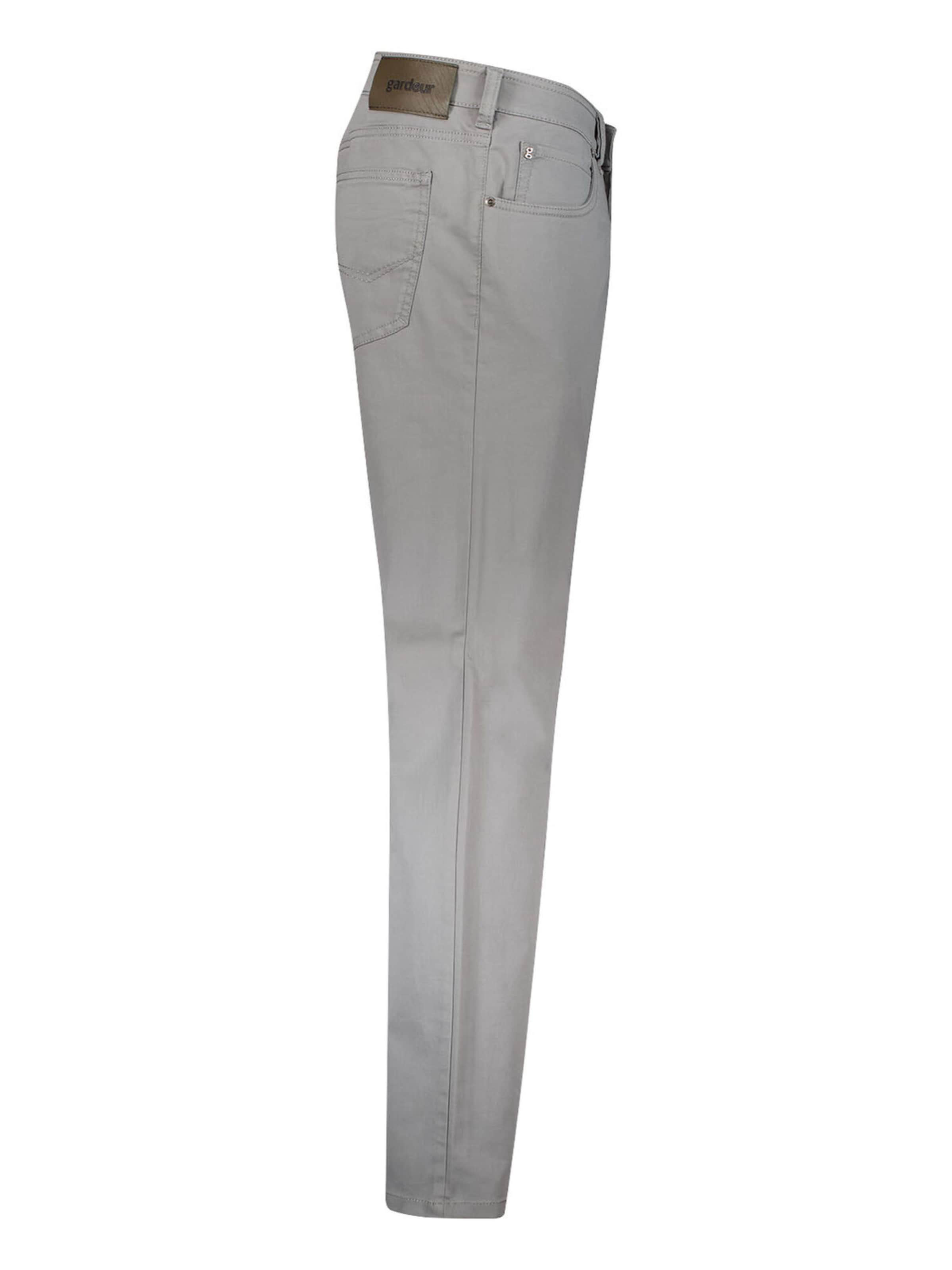 Gardeur Slim fit Trousers 'BILL' in Grey