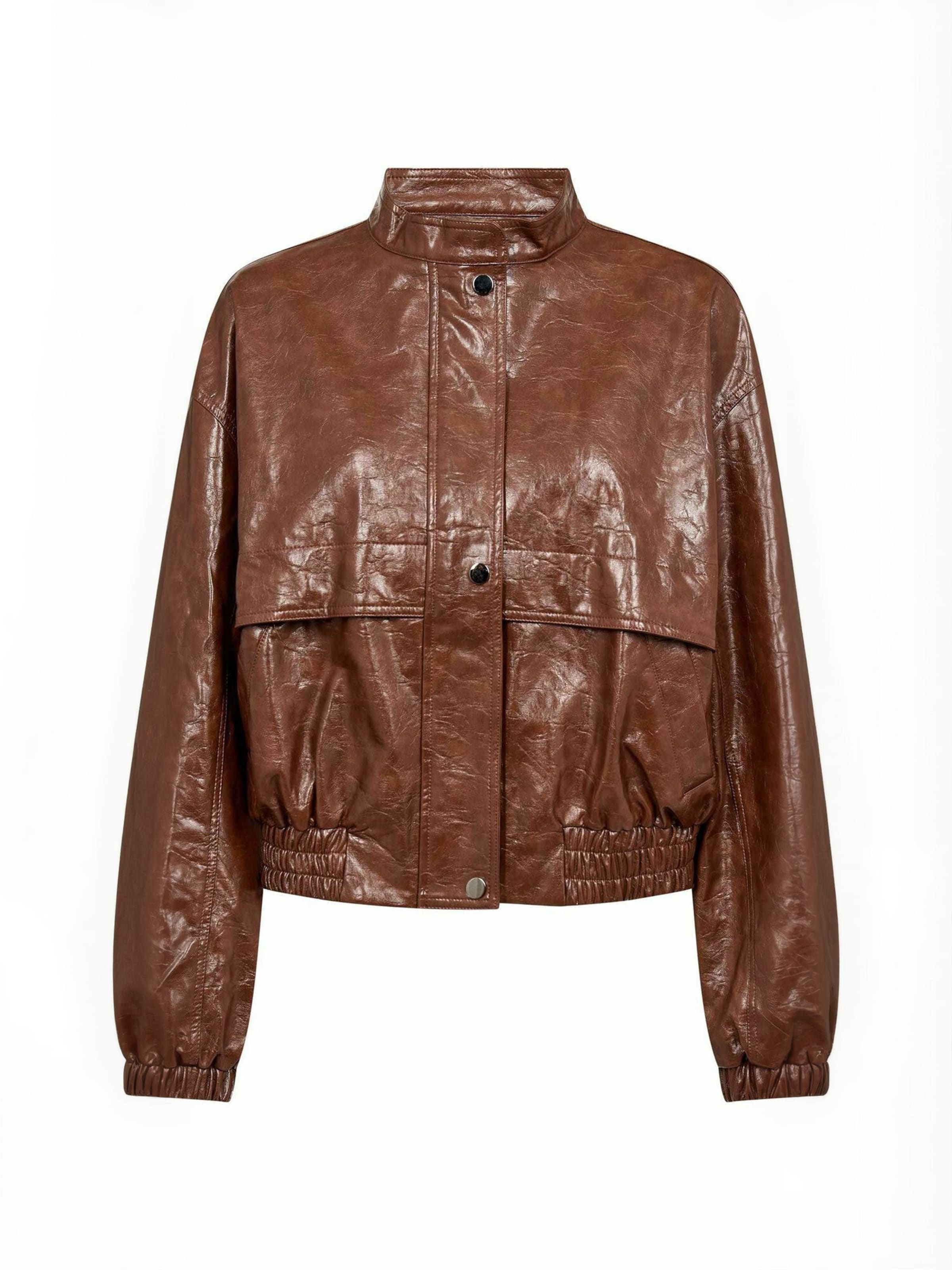 co'couture - Chaqueta de entretiempo ' RichaCC ' en marrón: frente