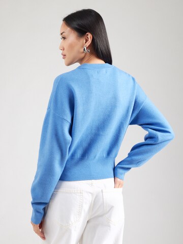 TOPSHOP Knit cardigan in Blue