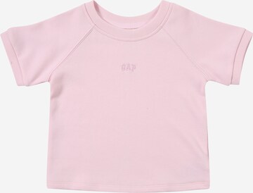 GAP Μπλούζα φούτερ σε ροζ: μπροστά