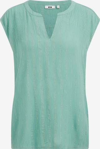 WE Fashion Blouse in Groen: voorkant