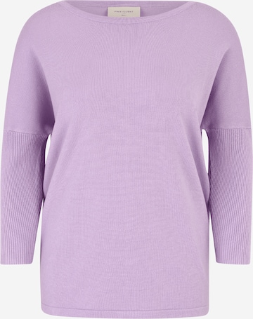 Freequent Sweater 'JONE' in Purple: front