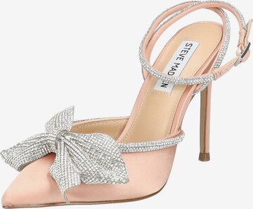 Escarpins à bride arrière STEVE MADDEN en rose : devant