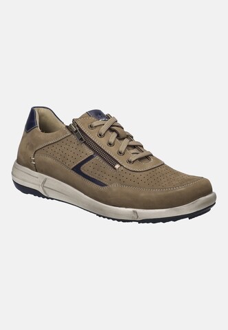 JOSEF SEIBEL Lace-up shoe 'Enrico 32' in Beige
