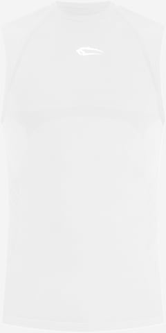 Smilodox Compression Tank Top Carnos in Weiß: Vorderseite