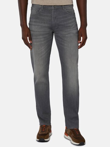 Boggi Milano Slim fit Jeans in Grey: front