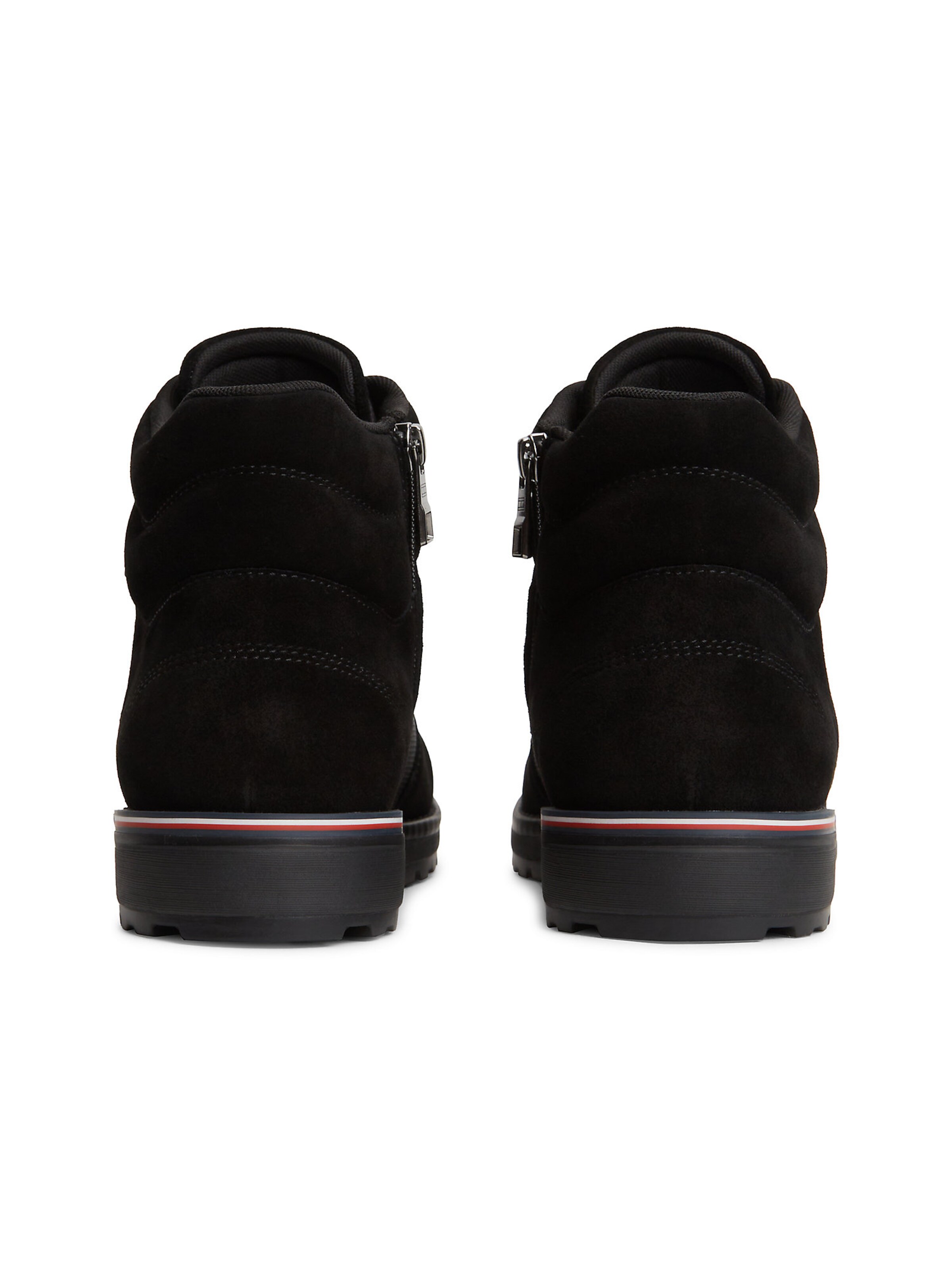 TOMMY HILFIGER Veterboots in Zwart