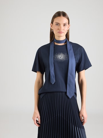 BOSS - Camiseta 'Elpha' en azul: frente