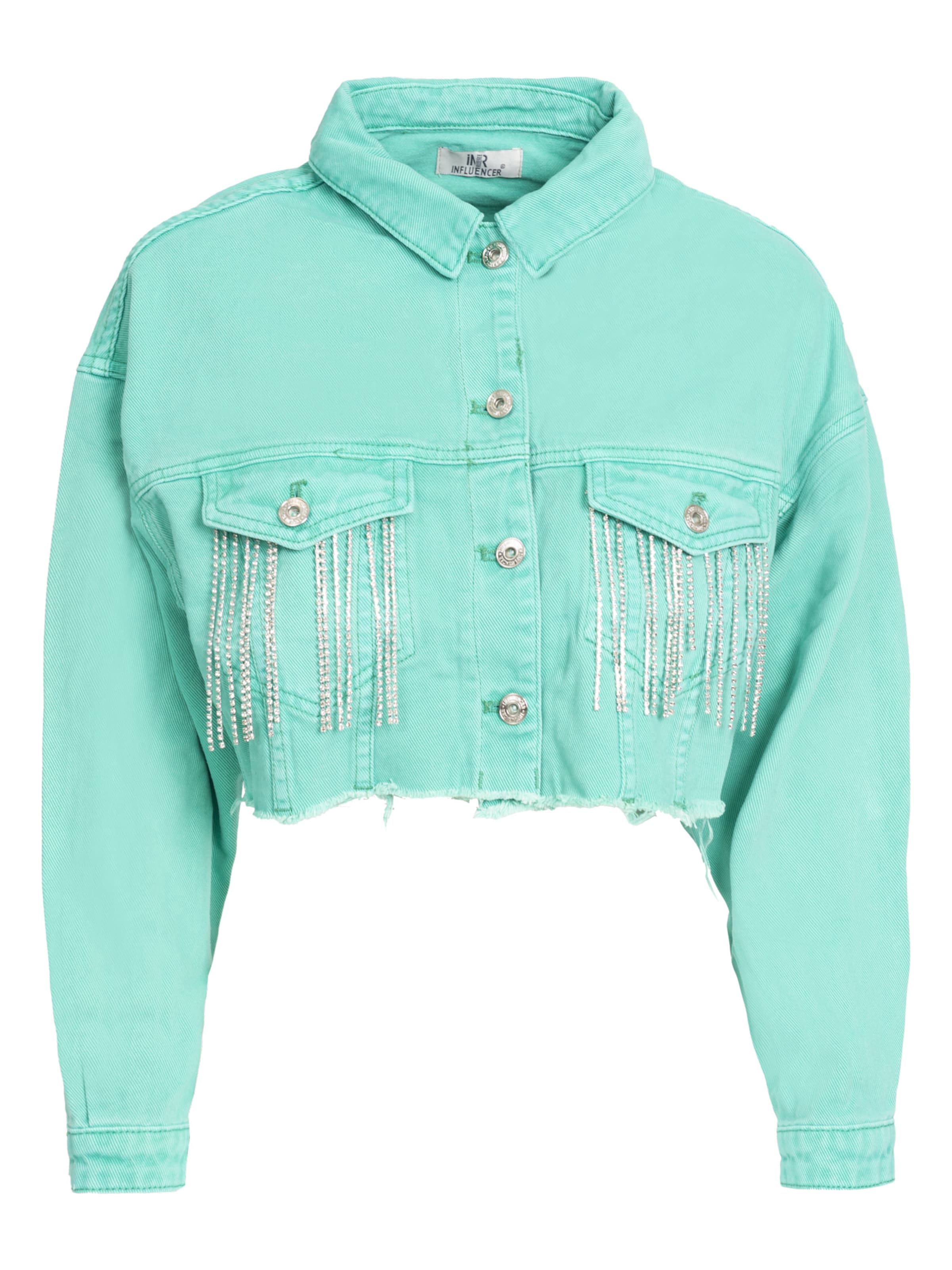 Influencer Átmeneti dzseki - kék: elől