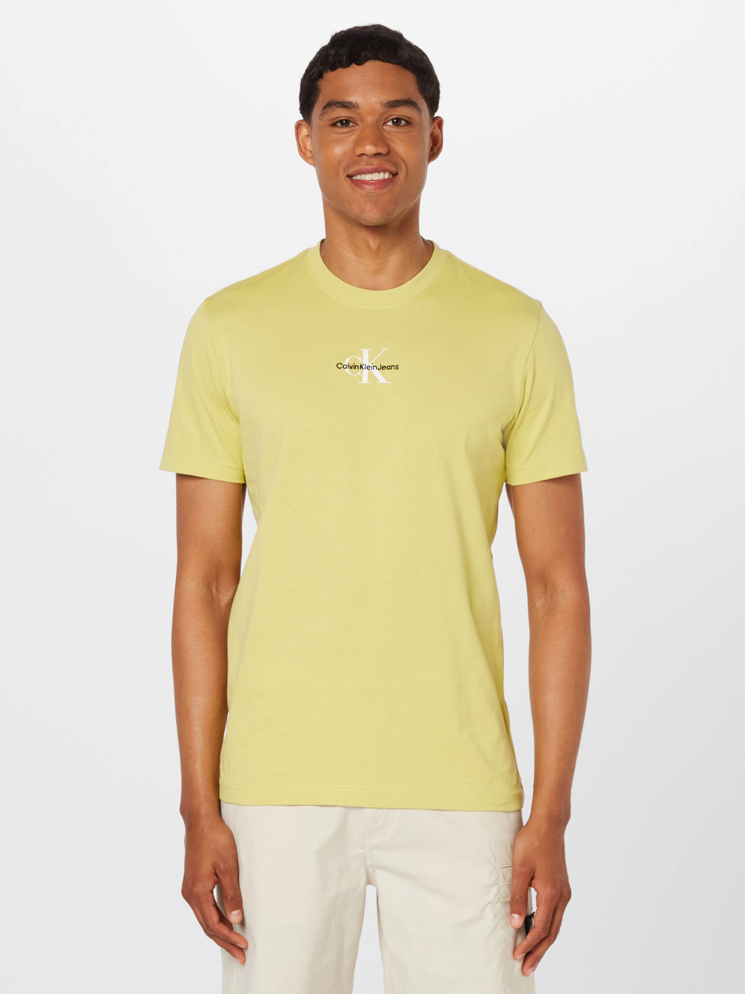 Calvin klein jeans yellow shirt 2025