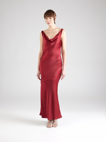 Gina Tricot Вечернее платье в Красный: спереди