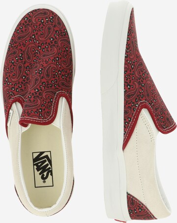 VANS Slip-on σε κόκκινο