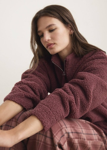 MANGO Sweater in Purple