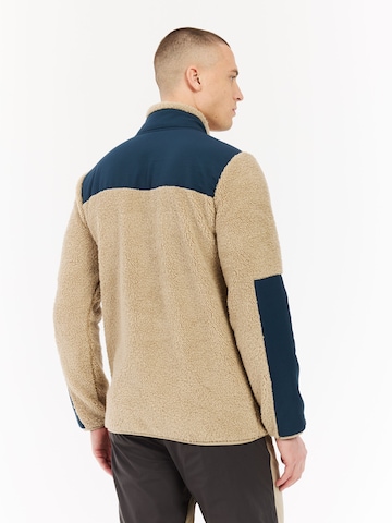 PROTEST Fleece jas 'PRTBleaker' in Bruin