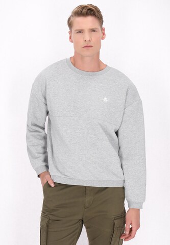 DreiMaster Vintage - Sweatshirt em cinzento: frente