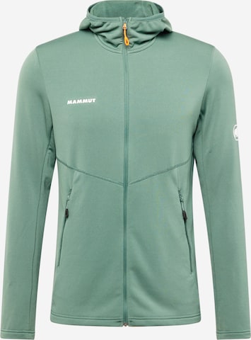 MAMMUT Funktionele fleece-jas 'Aconcagua' in Groen: voorkant