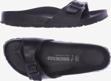 BIRKENSTOCK Sandalen 36 in Schwarz: predná strana