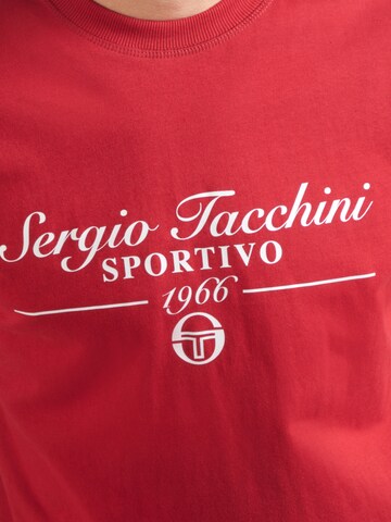 Sergio Tacchini T-Shirt 'GENNARO' in Rot