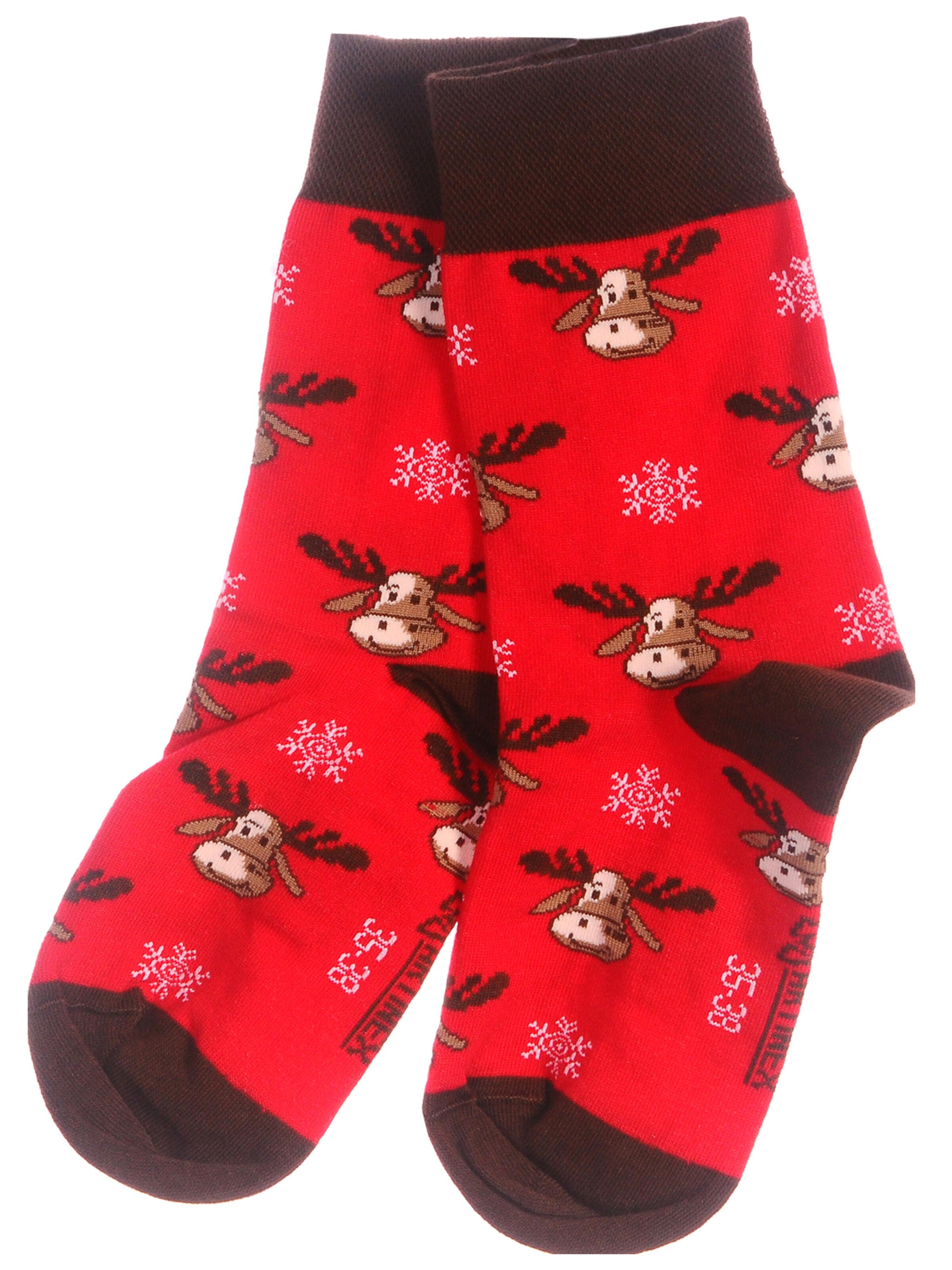 La Bortini Socks in Red