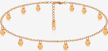 Kim Johanson Armband '12 Plättchen' in Gold: Vorderseite