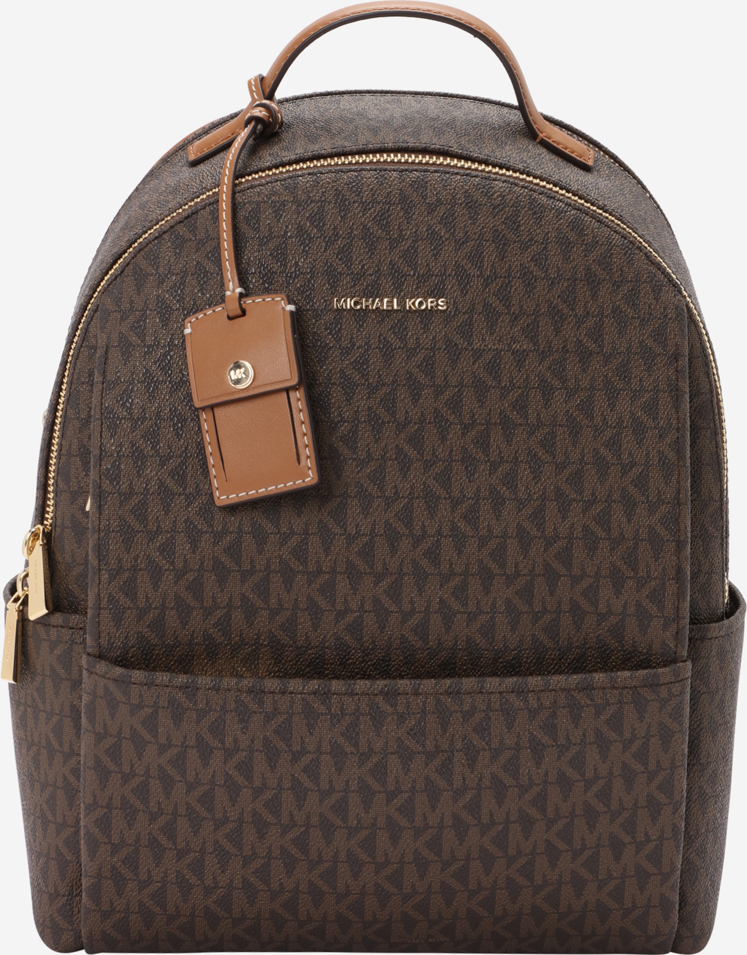 MICHAEL Michael Kors Backpack in Brown, Caramel, Dark Brown 