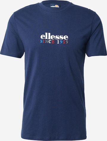 Tricou 'Hiker' de la ELLESSE pe albastru: față