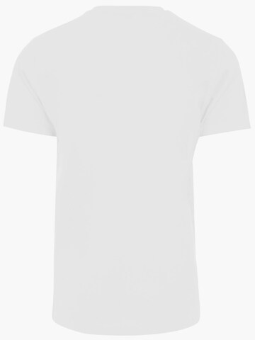 T-Shirt 'ACDC' F4NT4STIC en blanc